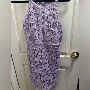 Lavender lace dress Size M